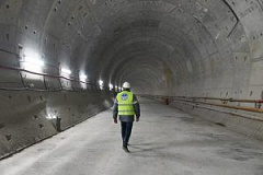 Большую кольцевую линию продолжают активно строить в Москве