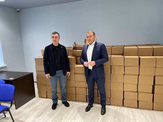 Александр Мишаков поблагодарил участников акции "Своих не бросаем” 