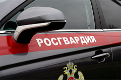 Безопасность во время футбольного матча в Москве обеспечила Росгвардия