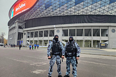 В Москве Росгвардия обеспечила безопасность хоккейного матча 