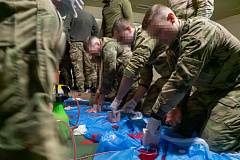 В столичном главке Росгвардии прошёл первый этап учебно-методических сборов по тактической медицине