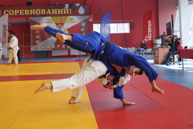 Столичные росгвардейцы стали призёрами чемпионата Центрального округа по дзюдо